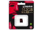 Карта памяти Kingston Canvas React microSDXC [512GB]